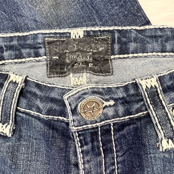 👖⭐️|•BIG STAR•| Liv Slim Boot Jeans Size 29x32👖 - Picture 7 of 8